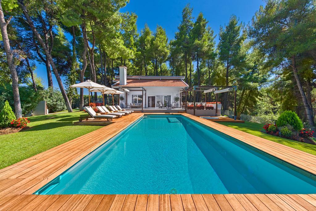 The White Villa At Sani Sani  Exteriör bild