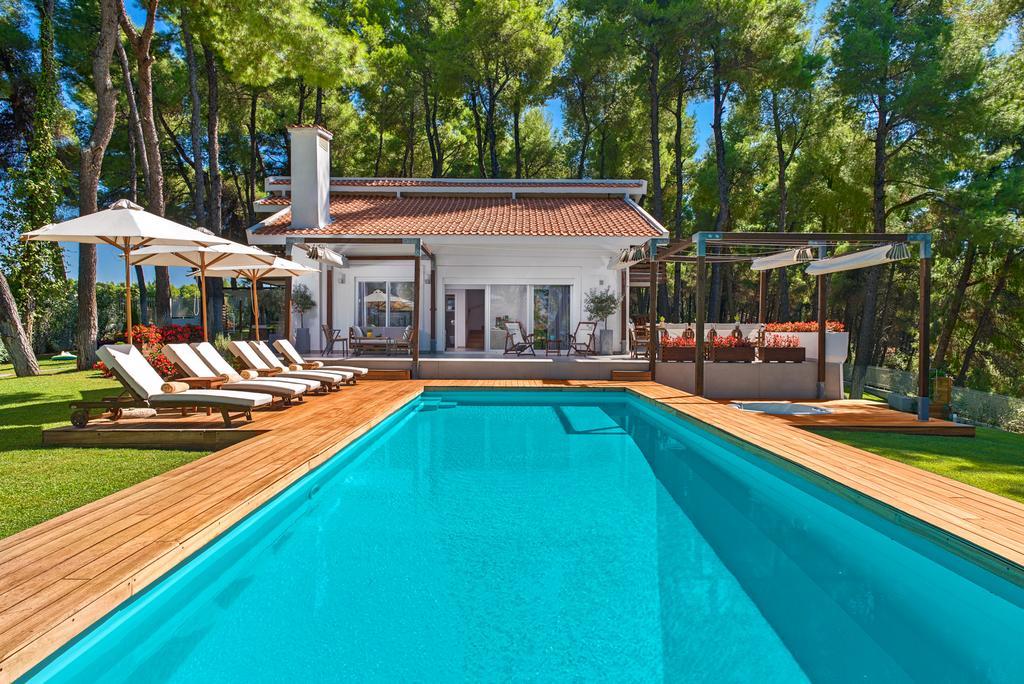 The White Villa At Sani Sani  Exteriör bild